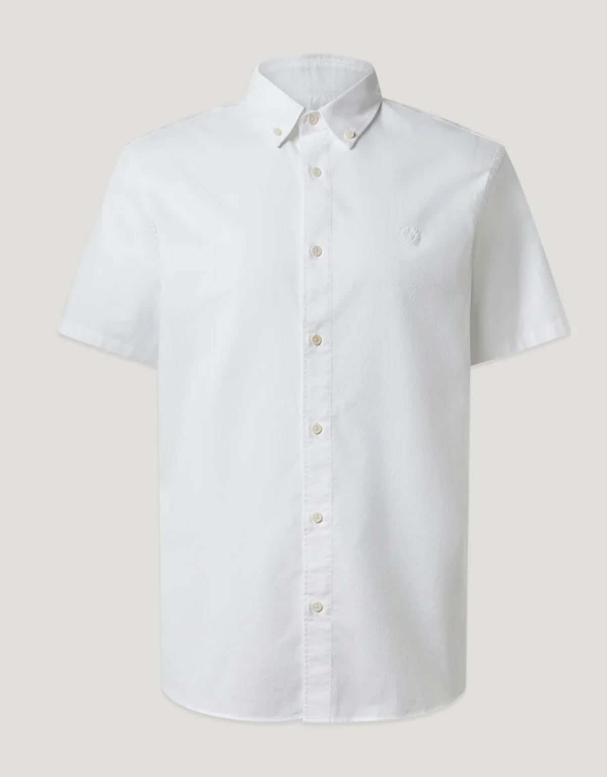 White Belstaff "Street" Short Sleeve Shirt