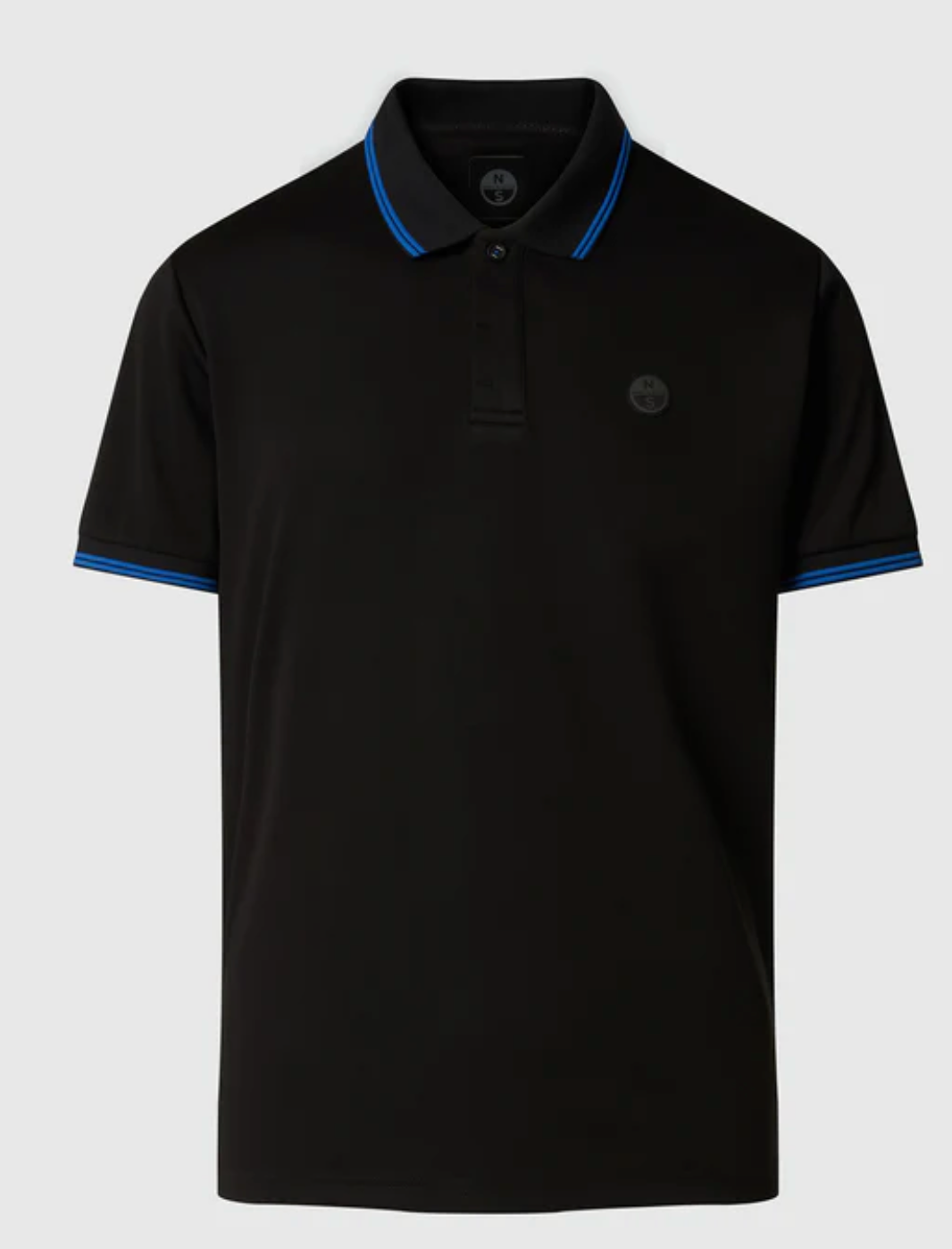 Black North Sails "COOLMAX" Polo Shirt