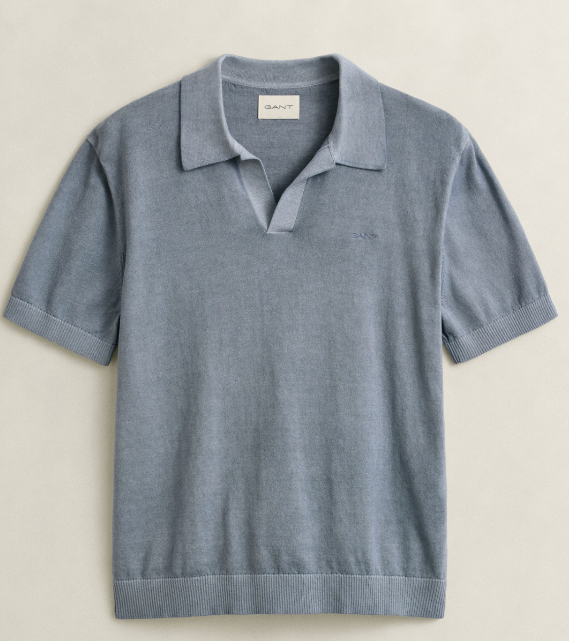 Faded Denim Gent "SUNFADED" Polo Shirt