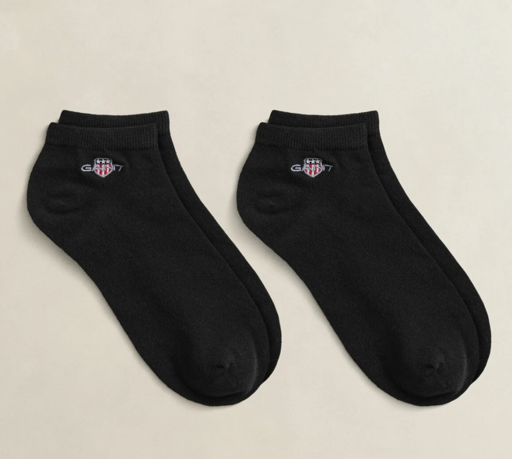 Black Gant Ankle Socks