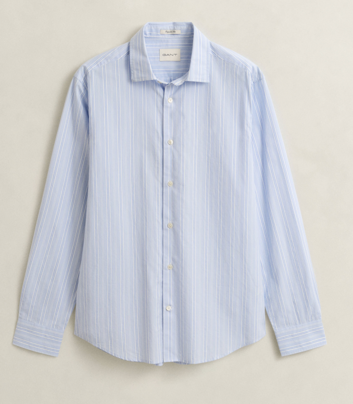 Lavender Blue Gant "Dobby" Striped L/S Shirt
