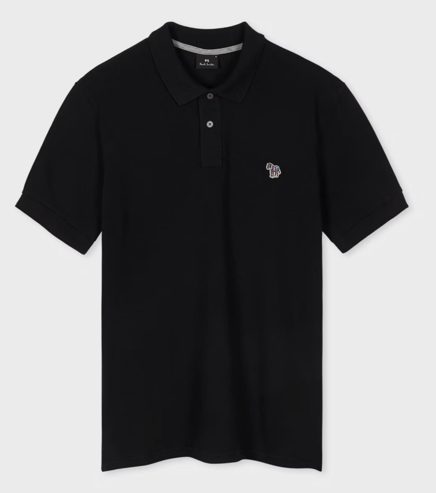 Black  PS Paul Smith Zebra Polo Shirt