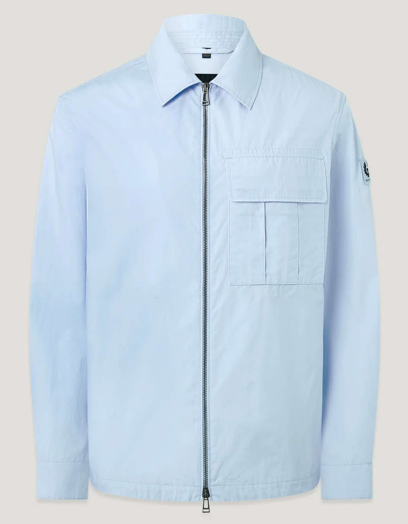 Sky Blue Belstaff "CARGO" Overshirt