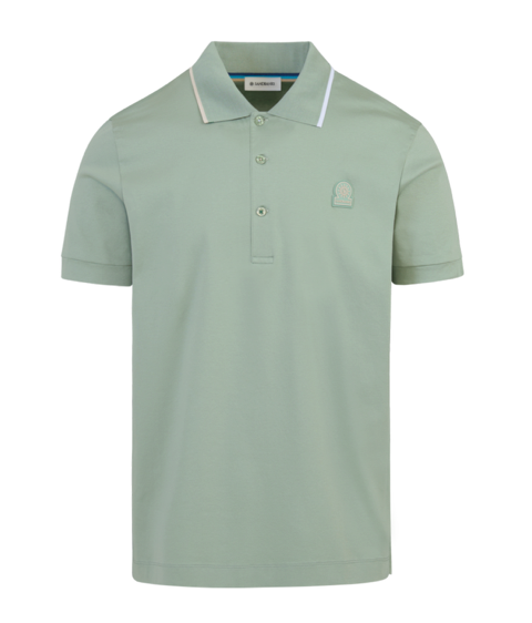 Sage Sandbanks Tri Tip Polo Shirt