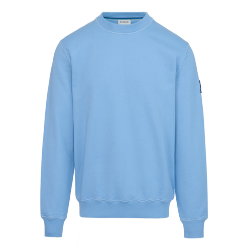 Dusty Blue Sandbanks Logo Sweatshirt