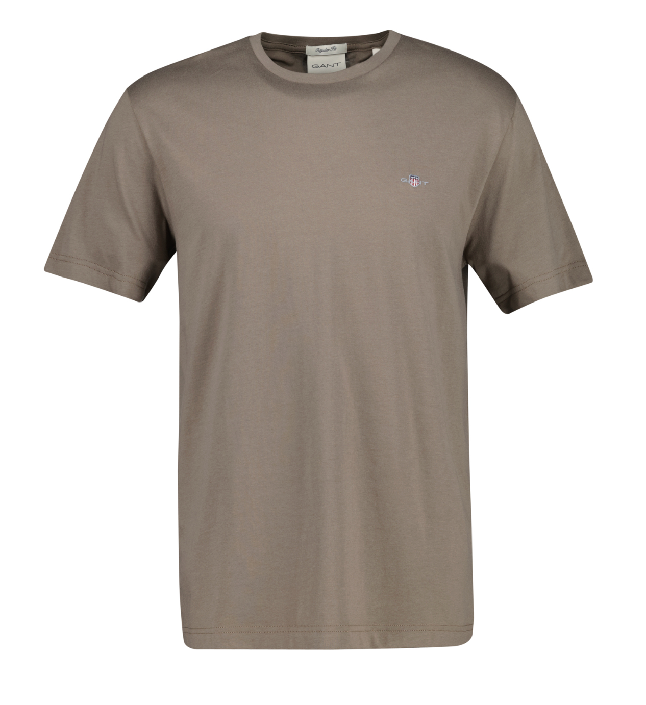 Faded Taupe Gant Basic T-Shirt