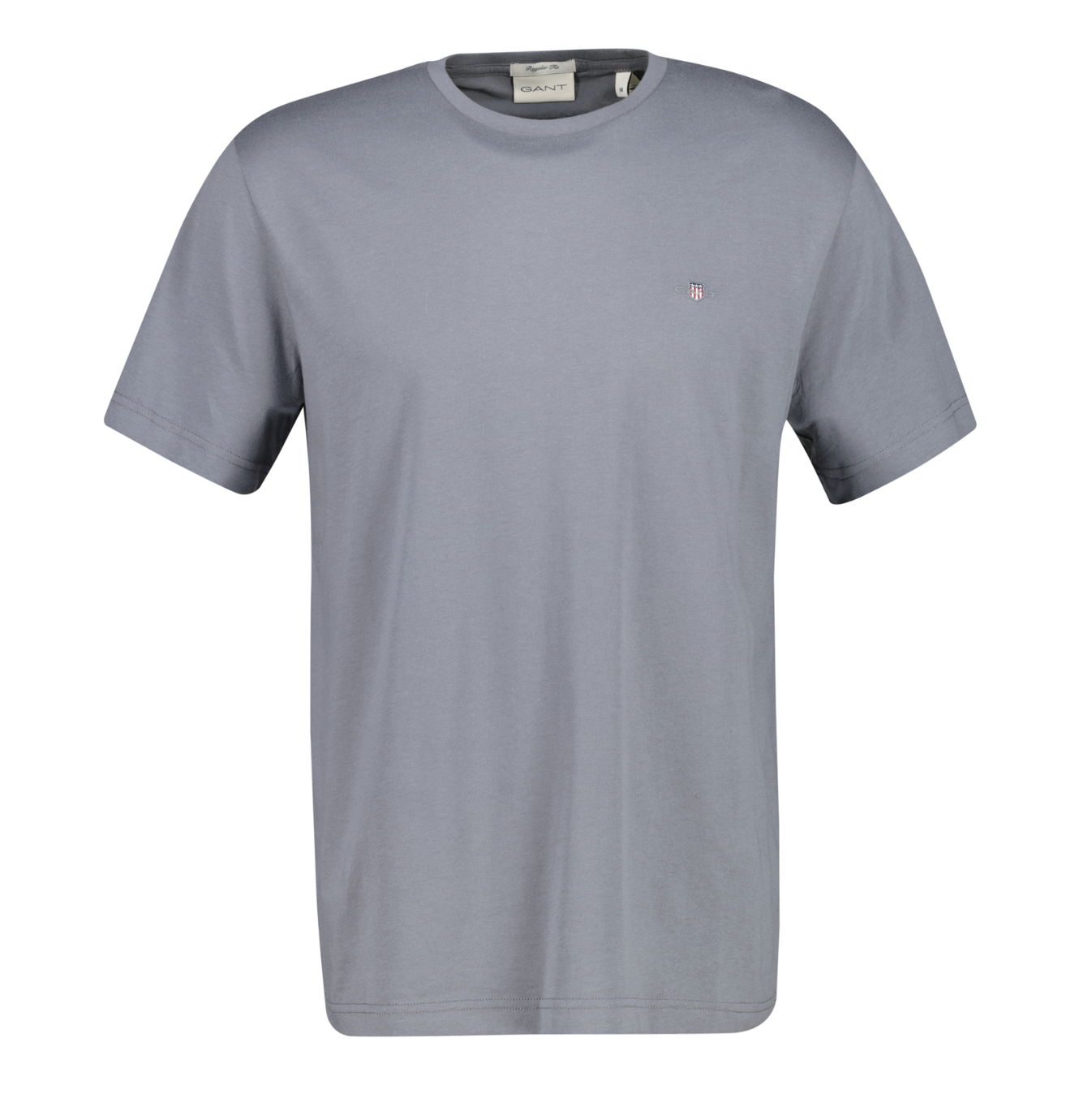 Mid Grey Gant Basic T-Shirt