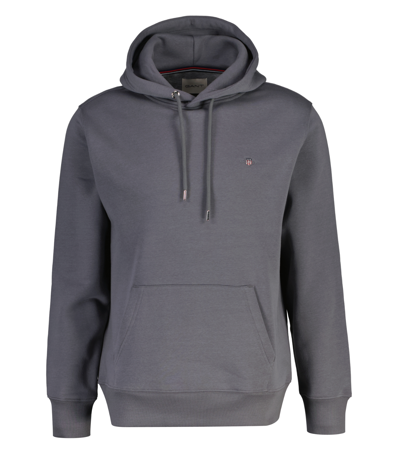 Mid Grey Gant  " Regular"Overhead Hoody