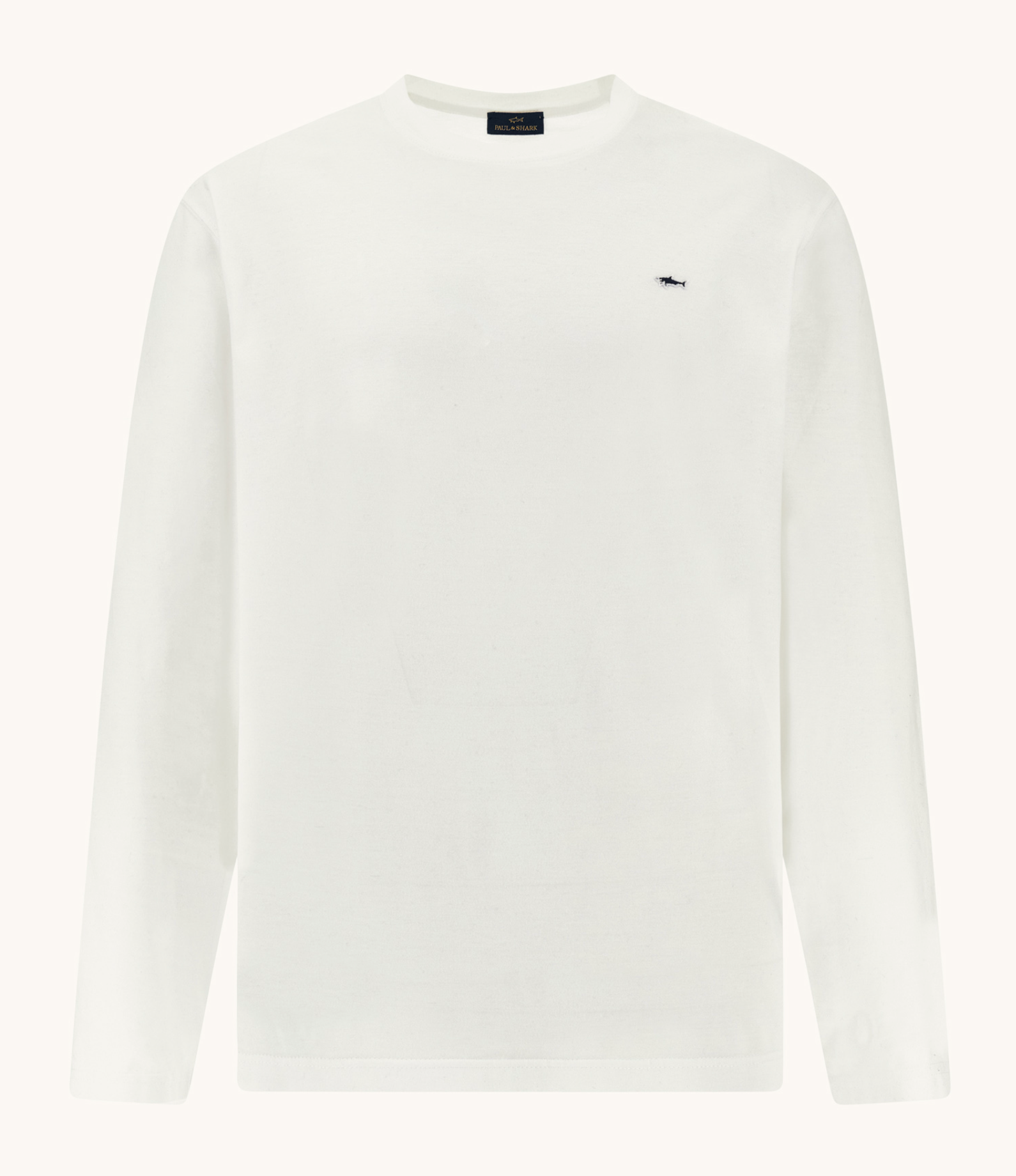White Paul & Shark Long Sleeved T-shirt