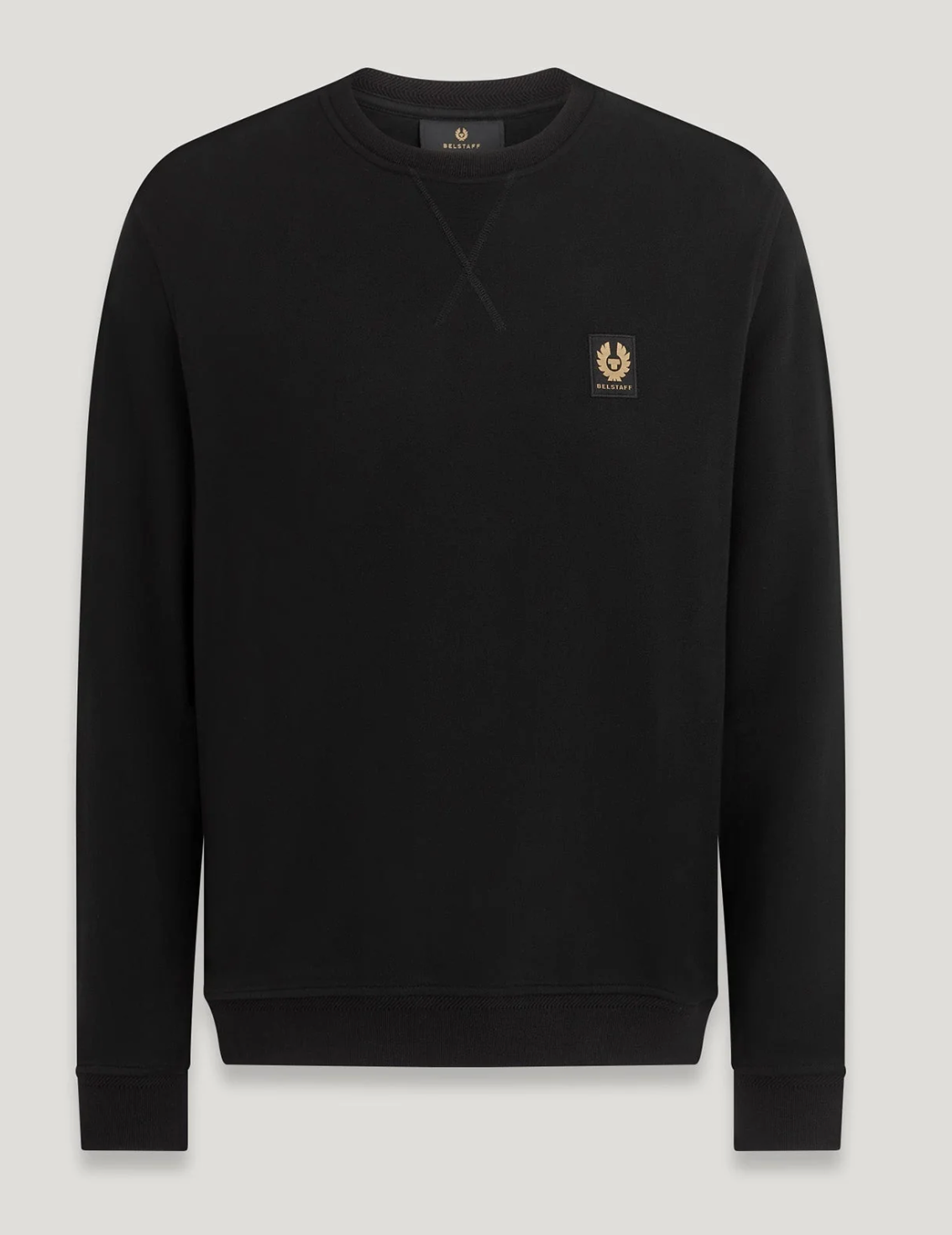 Black Belstaff Crew Sweatshirt