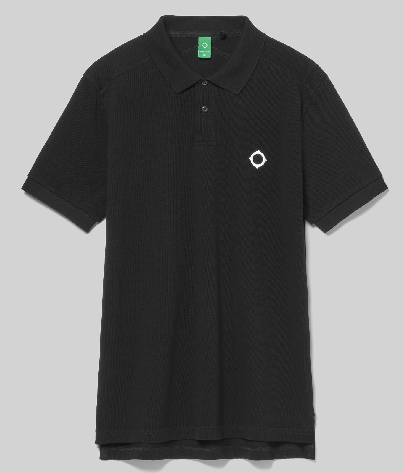 Black MA.Strum Pique Polo