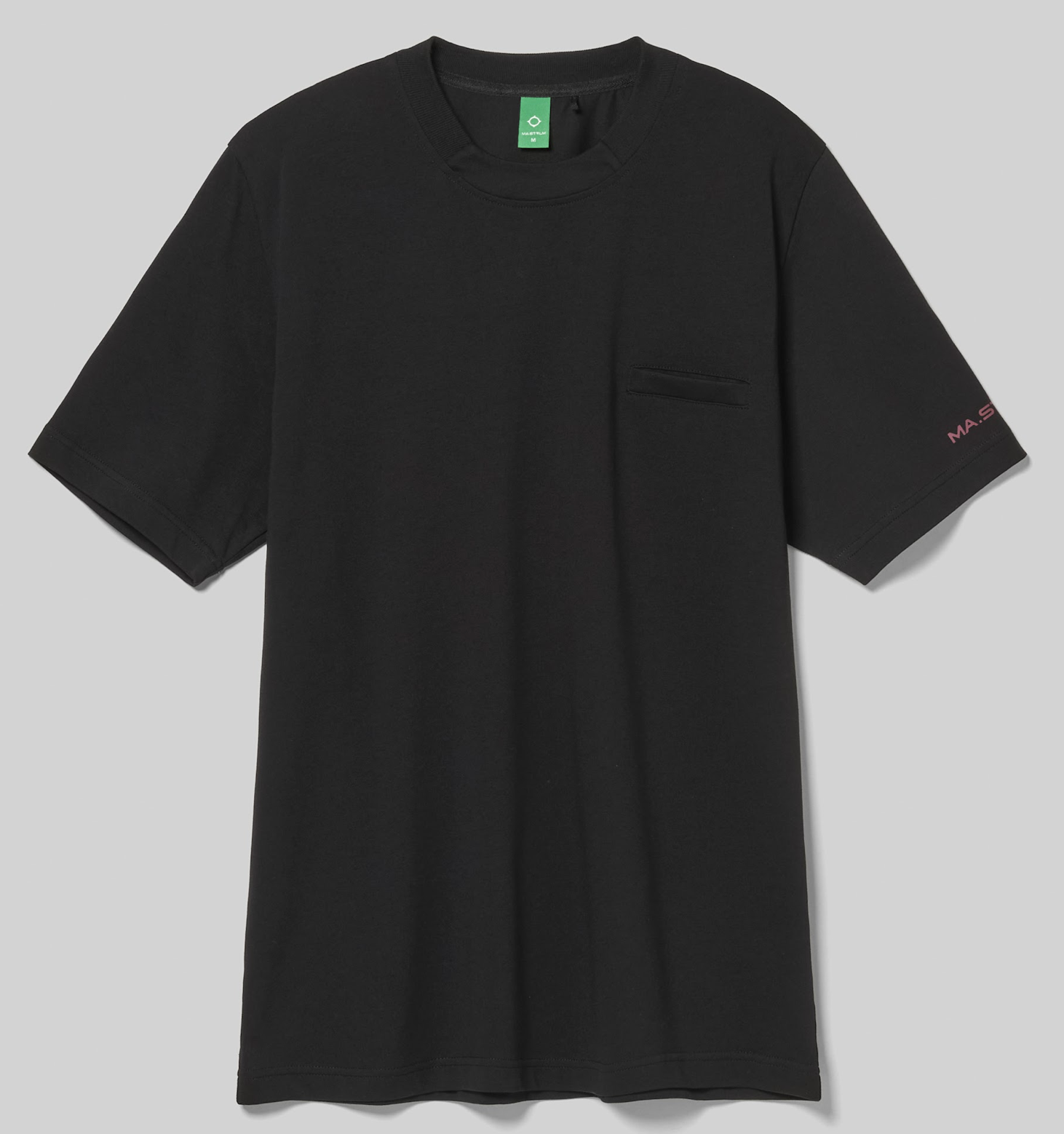 Black MA.Strum "Typhoon Logo" Tee