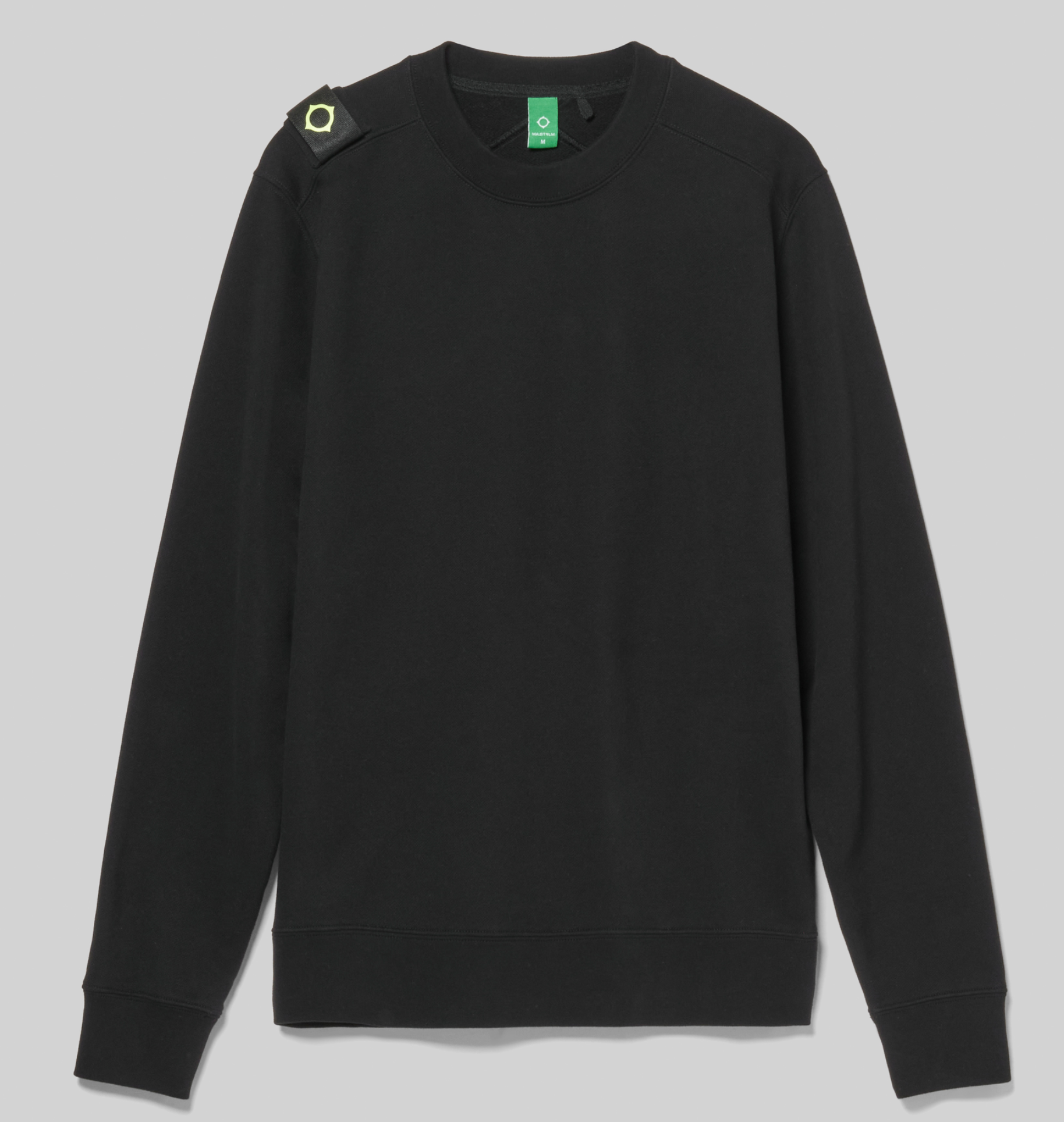 Black MA.Strum Crew Neck Sweatshirt