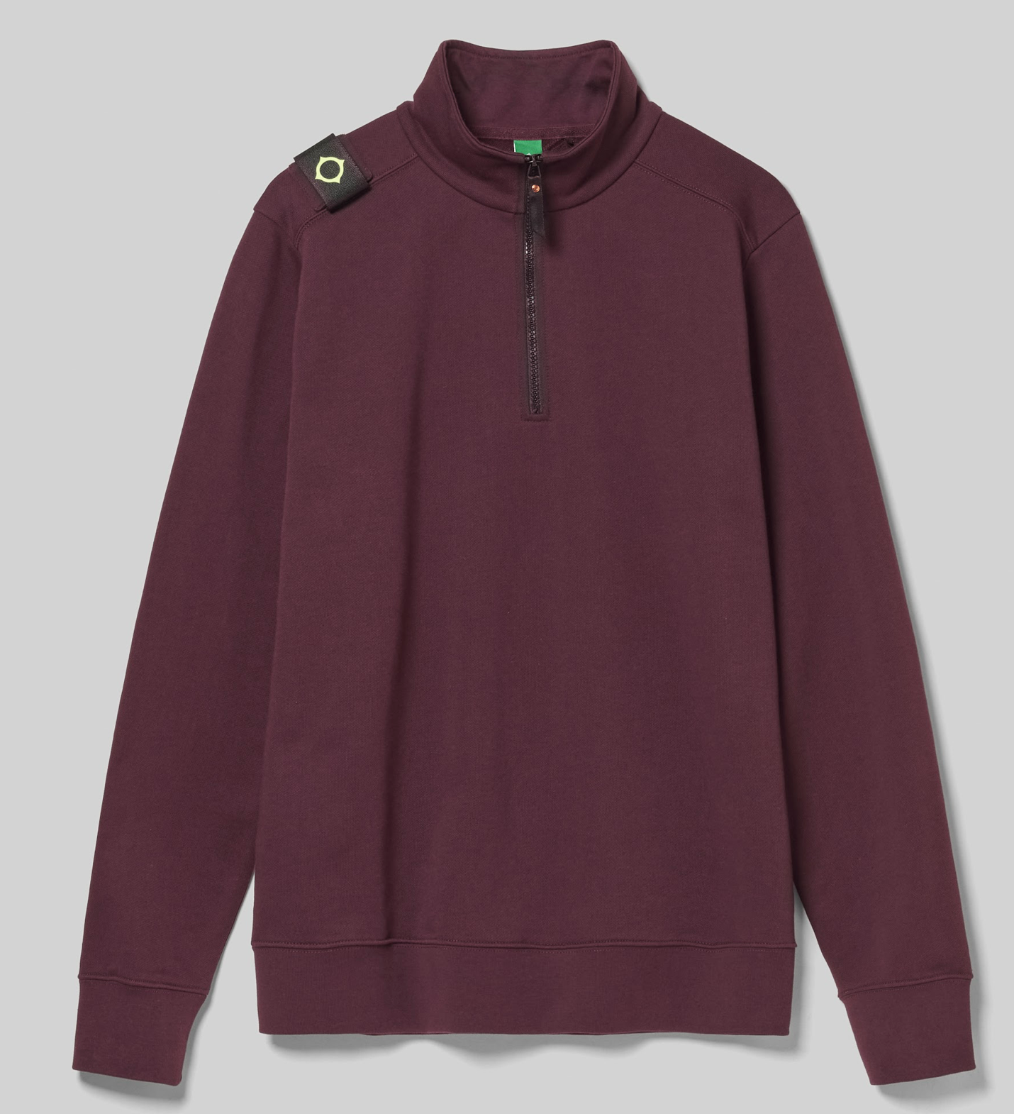 Wine MA.Strum Quarter Zip Sweatshirt