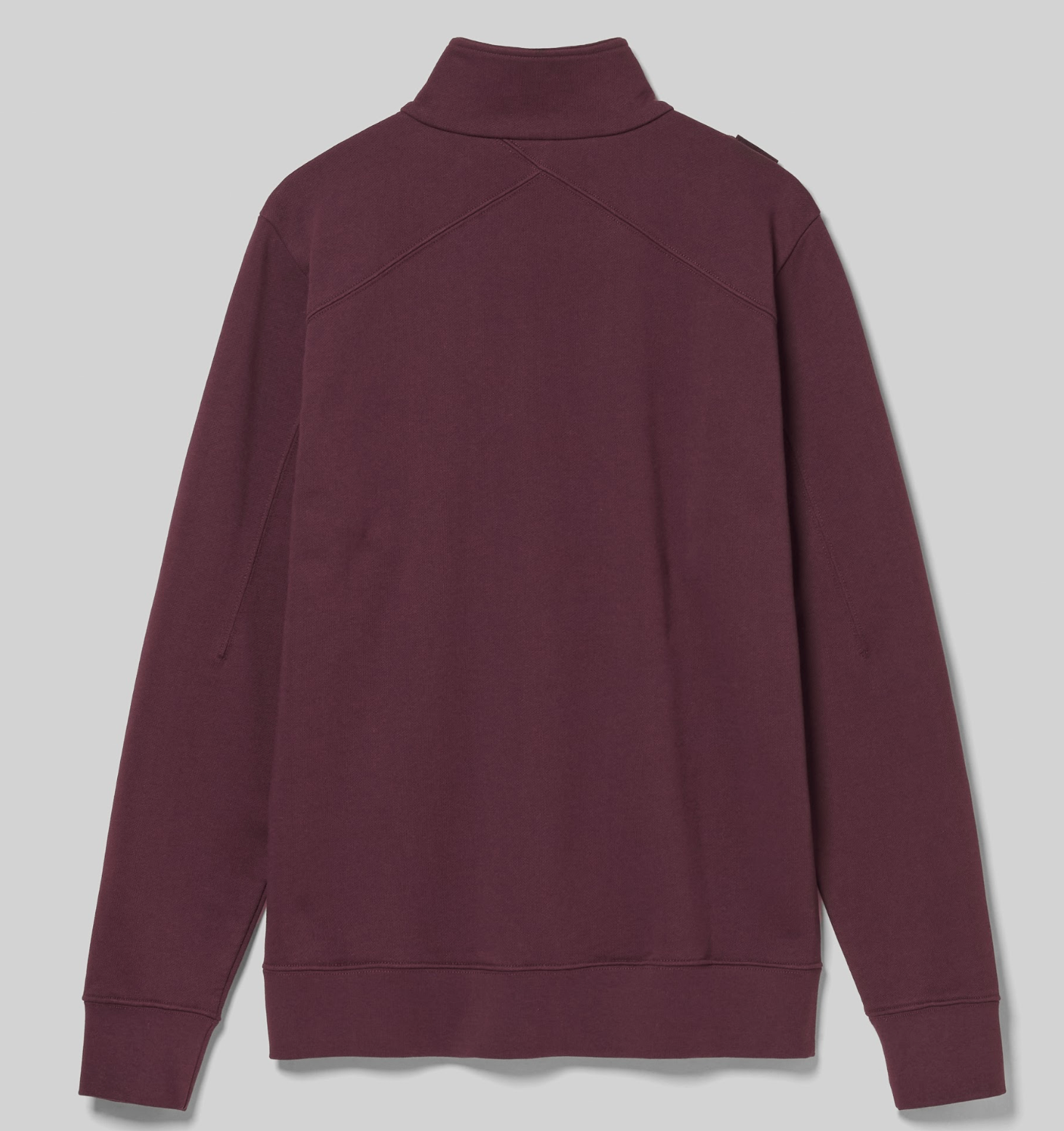 Wine MA.Strum Quarter Zip Sweatshirt