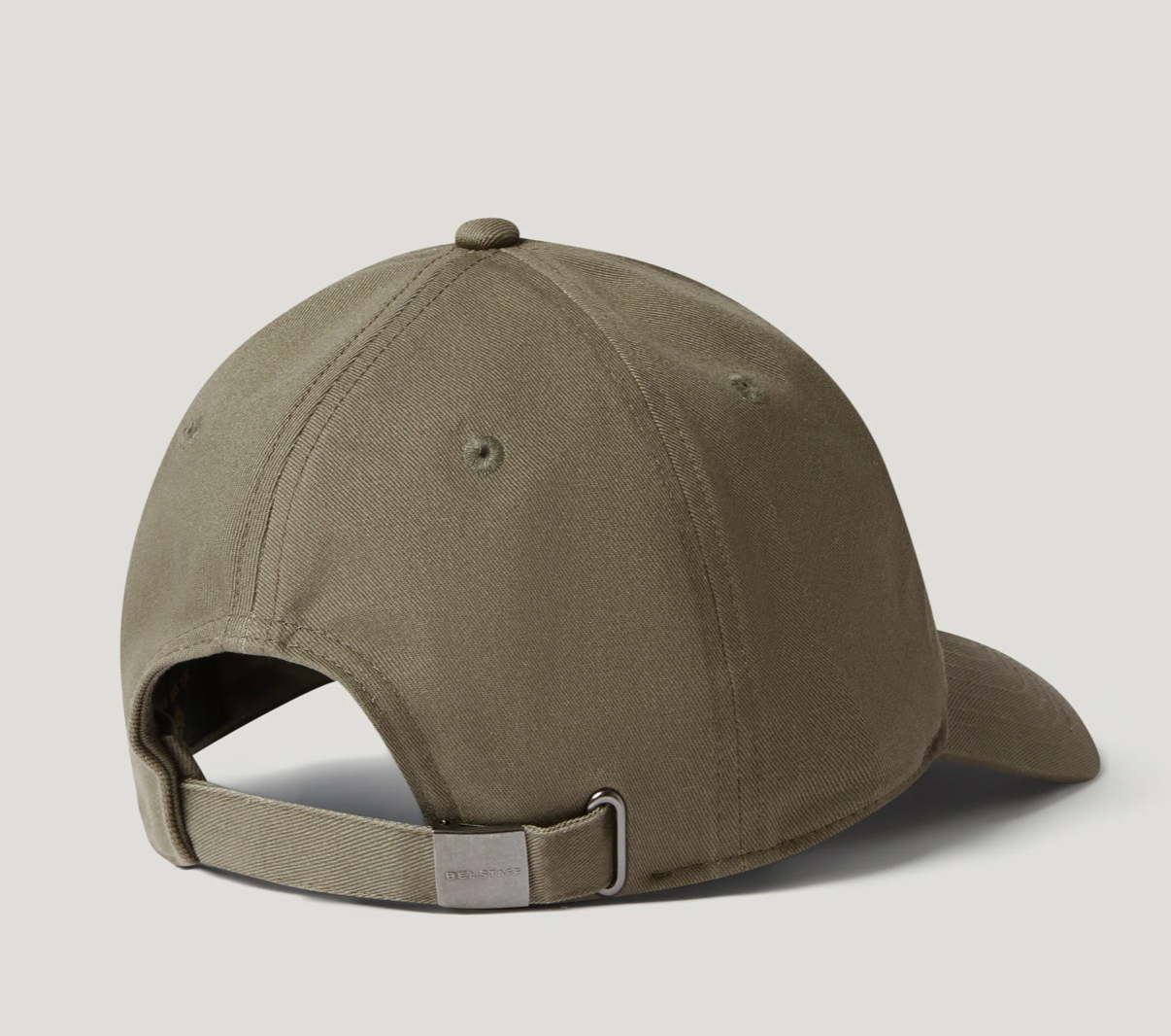 Khaki Green Belstaff Phoenix Logo Cotton Cap