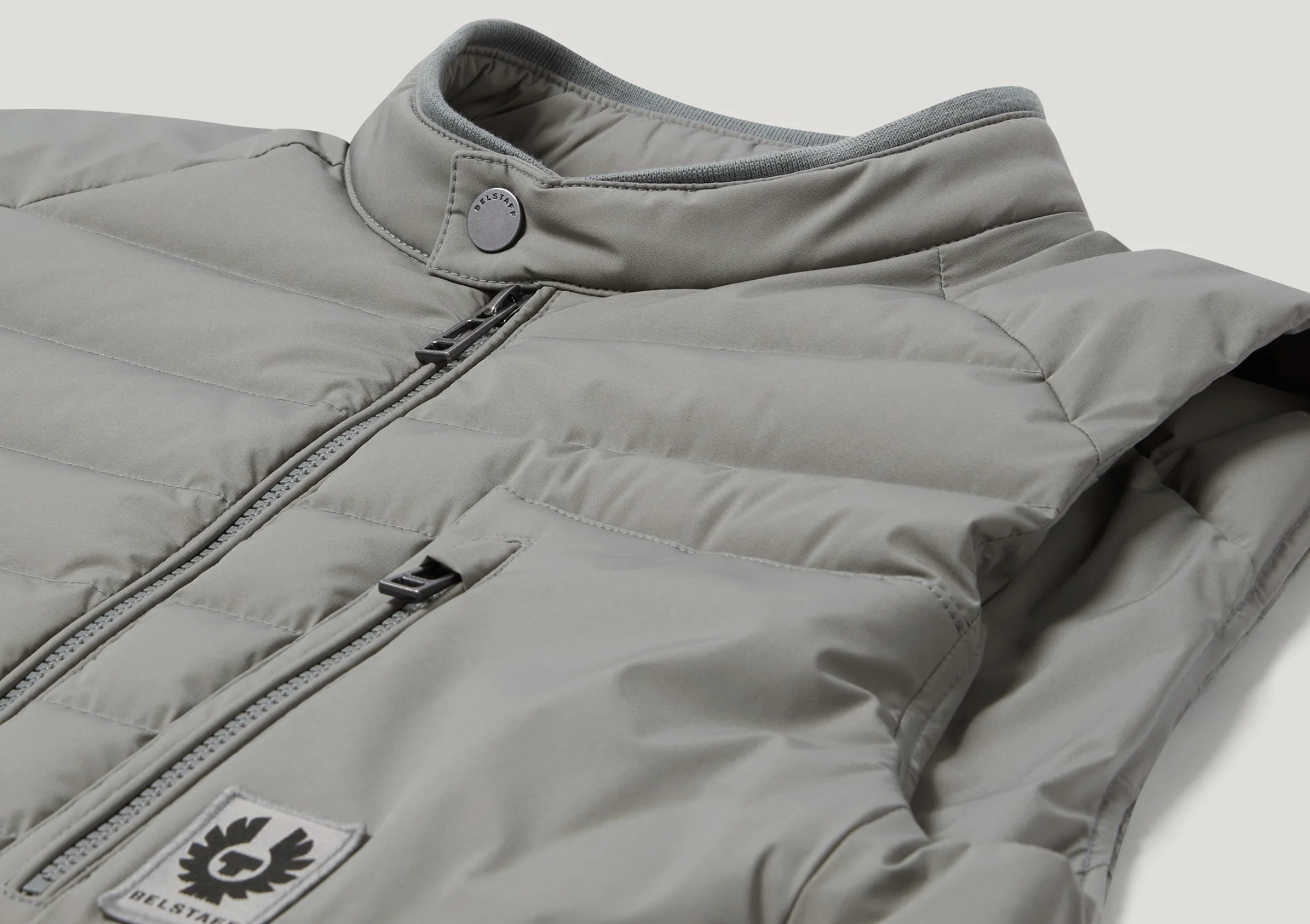 Atlantic Grey Belstaff "Chassis" Gilet