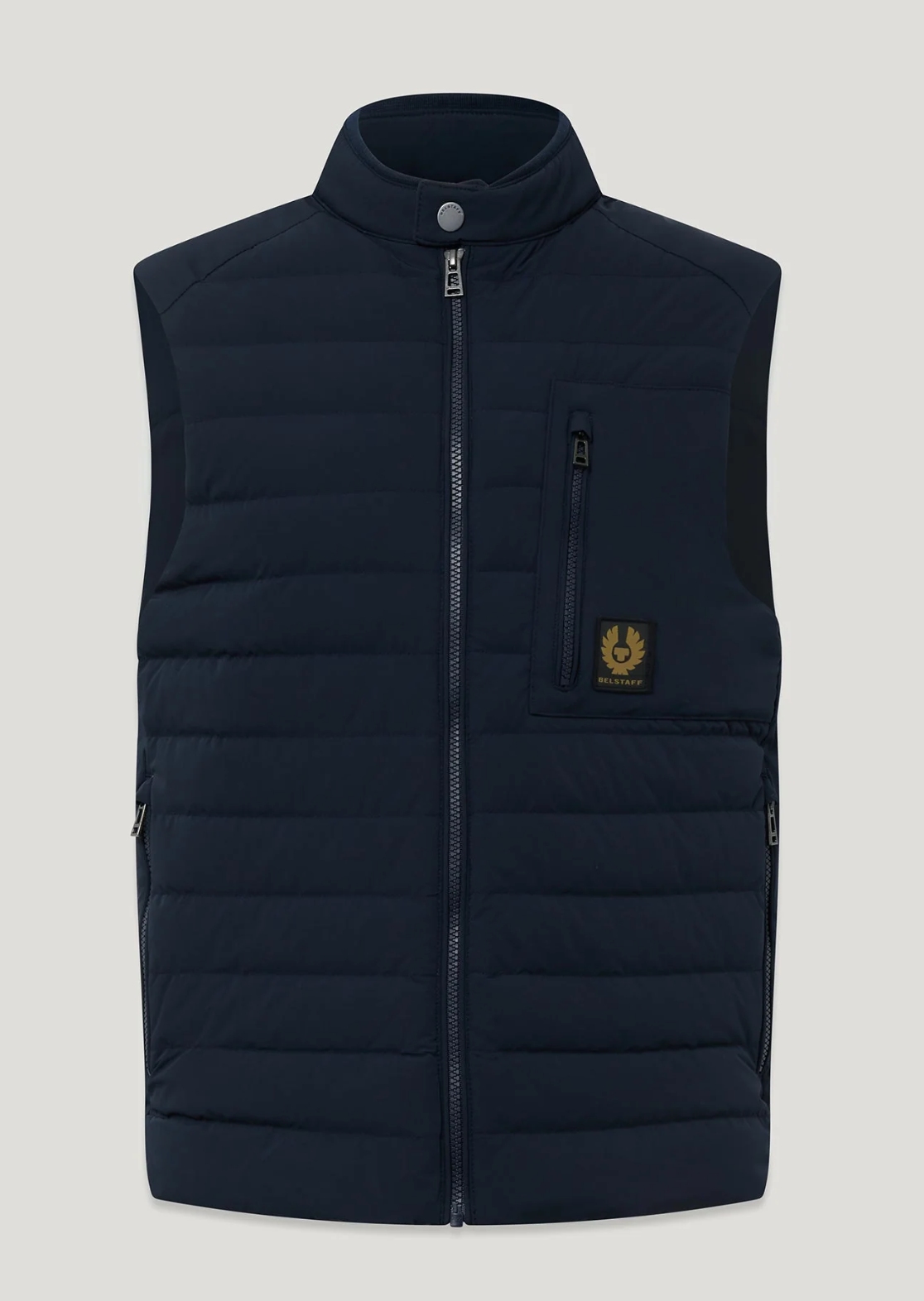 Navy Belstaff "Chassis" Gilet