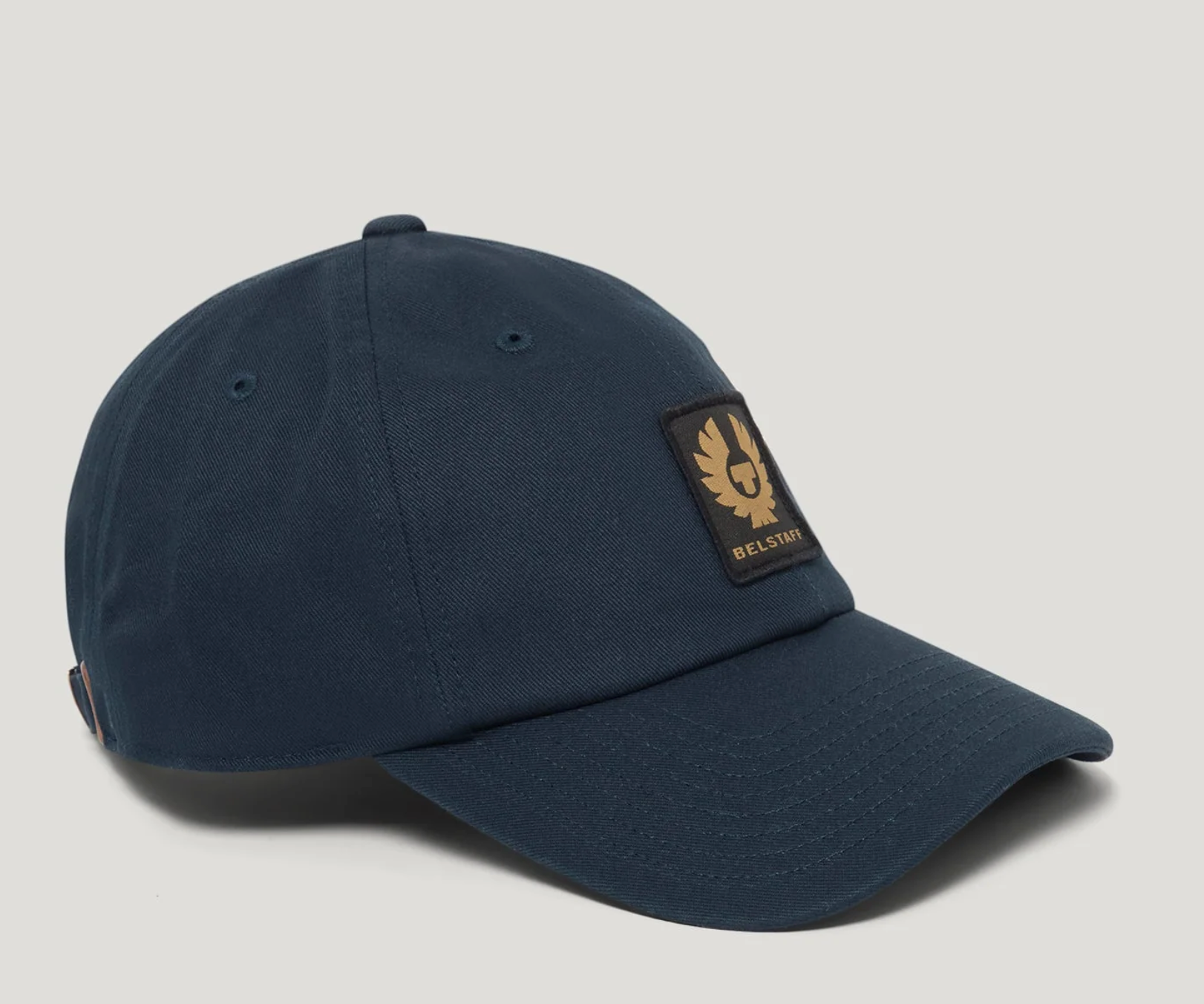 Navy Belstaff Phoenix Logo Cotton Cap