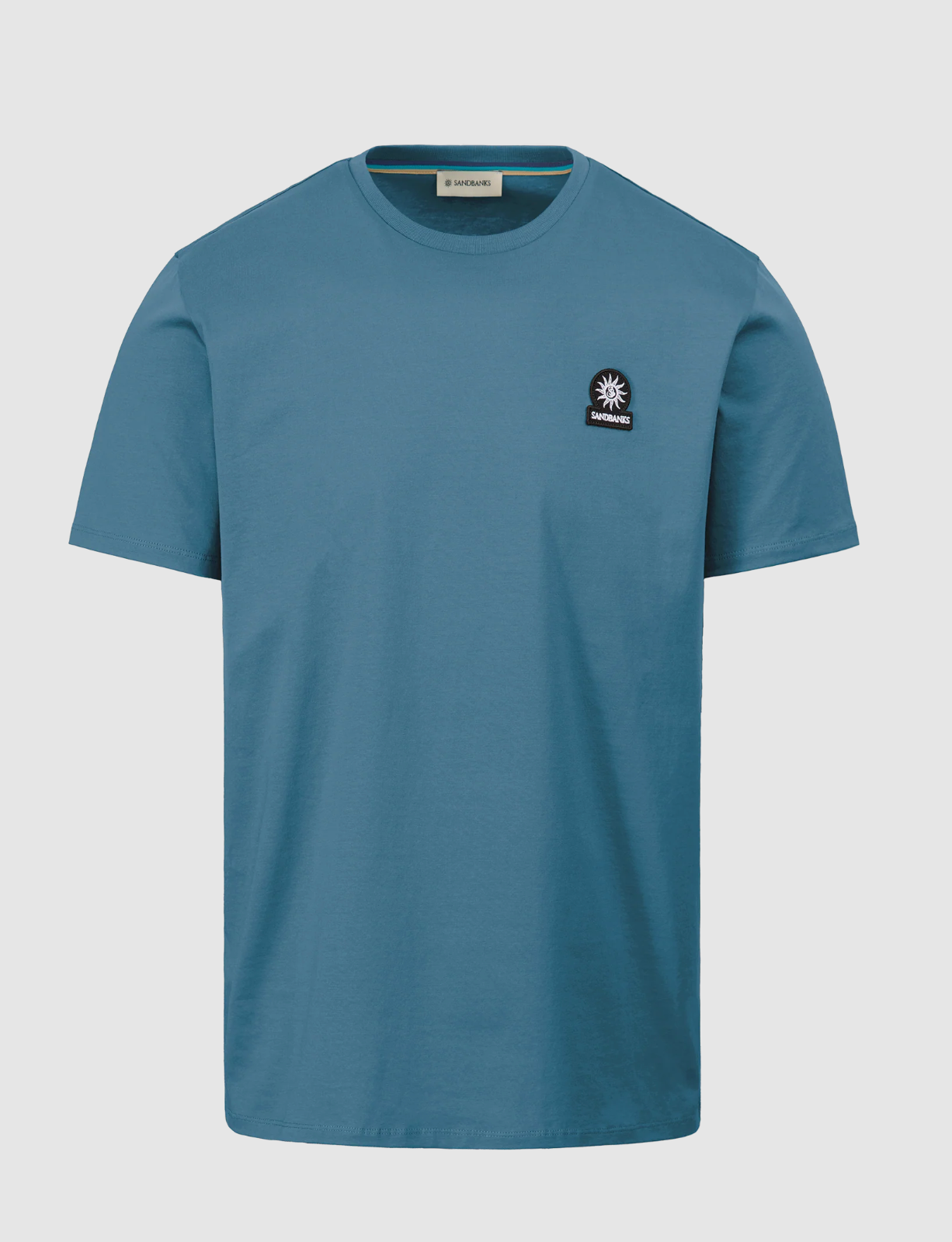 Teal Sandbanks Mercerised T-Shirt