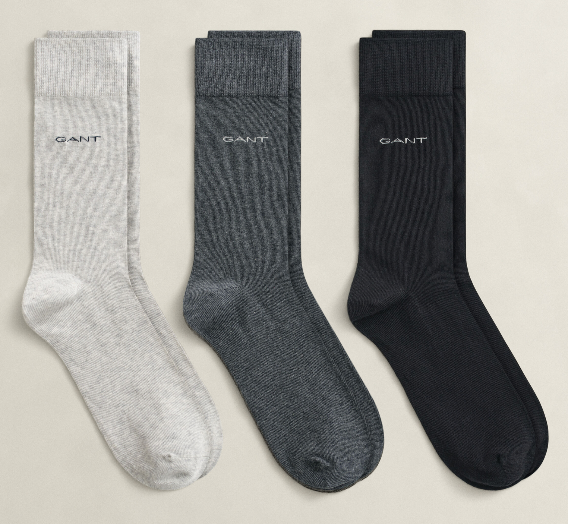 Multi Gant 3 Pack Socks