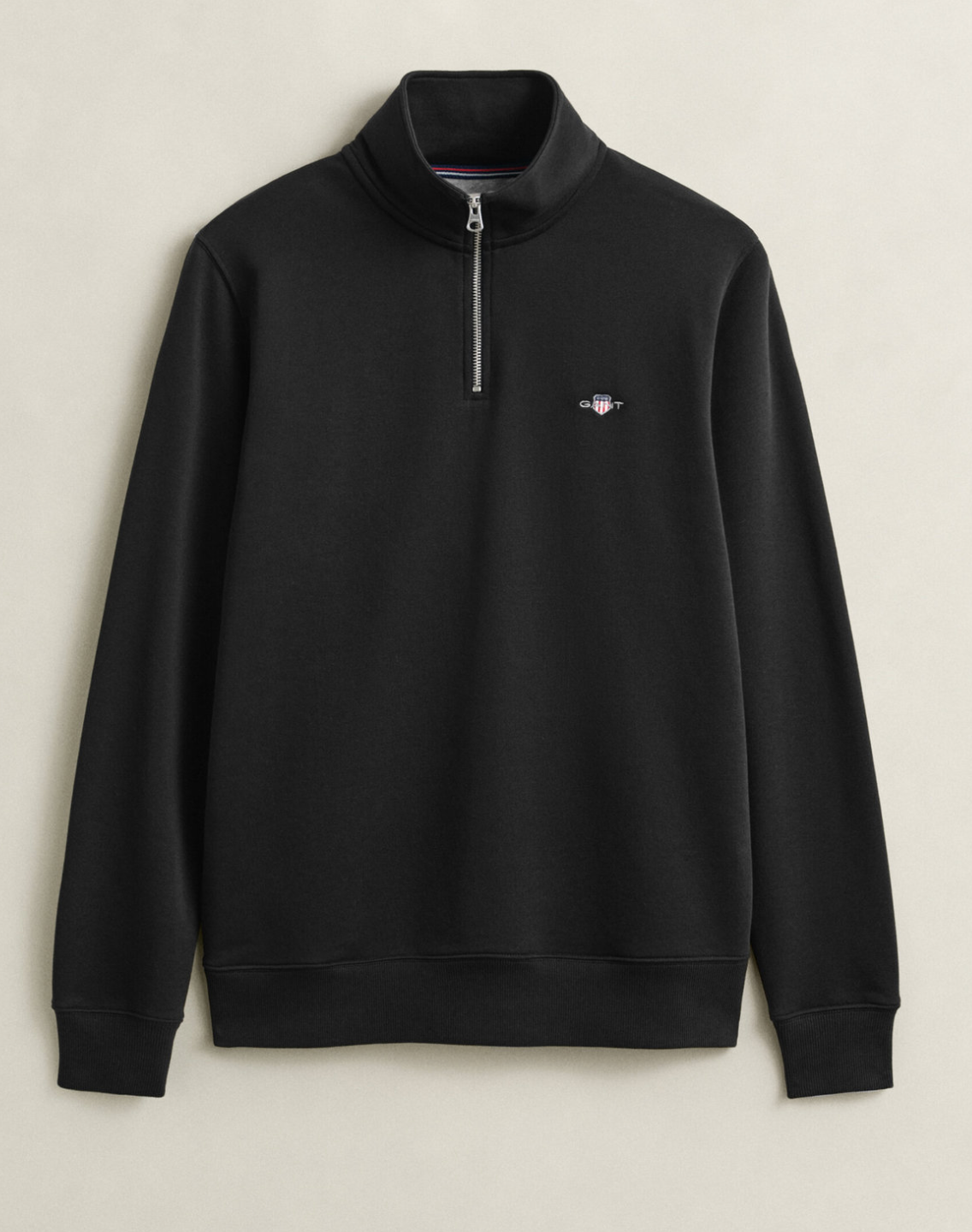 Black Quarter Zip Sweatshirt