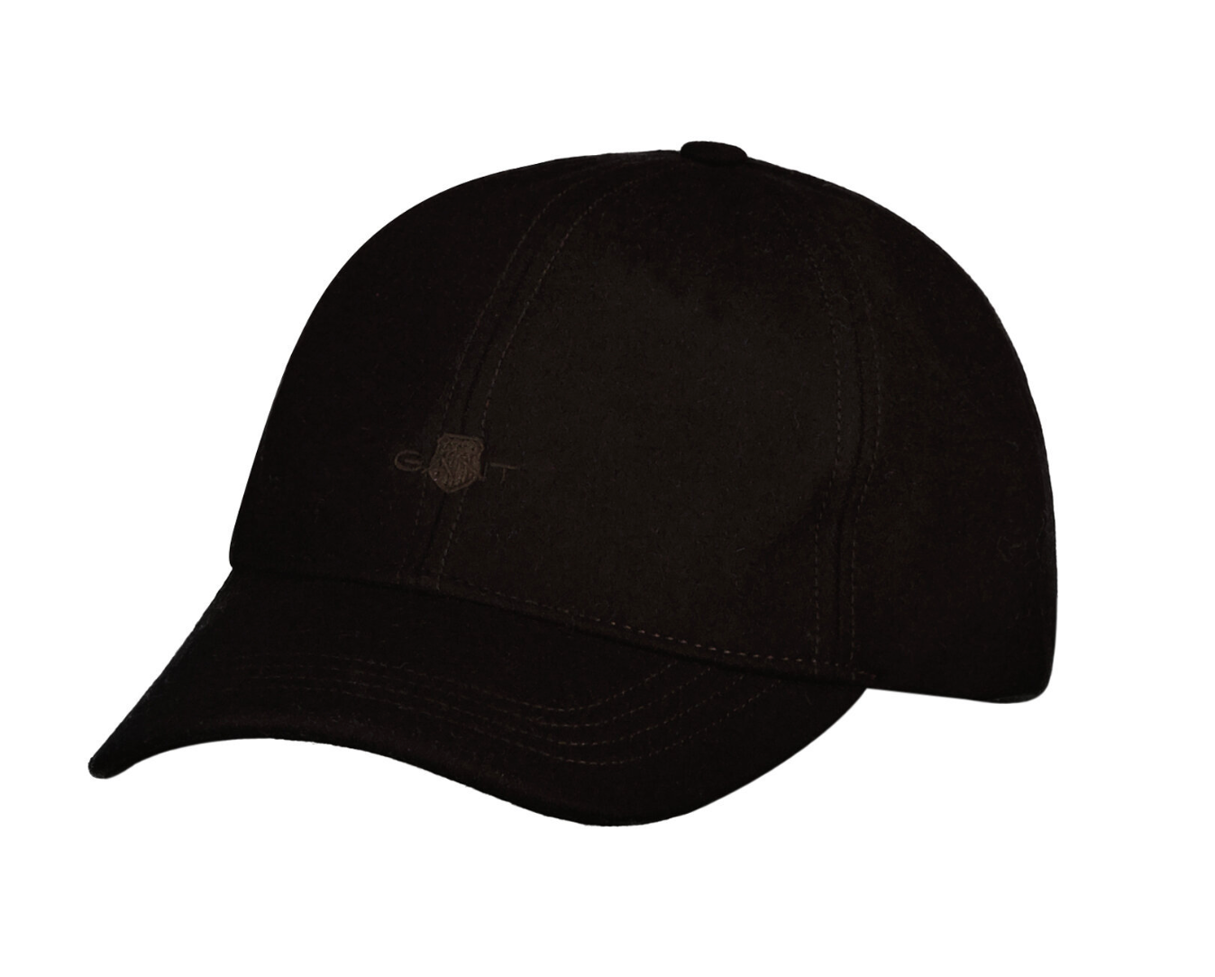 Black/brown Gant Tonal Shield Melton Cap