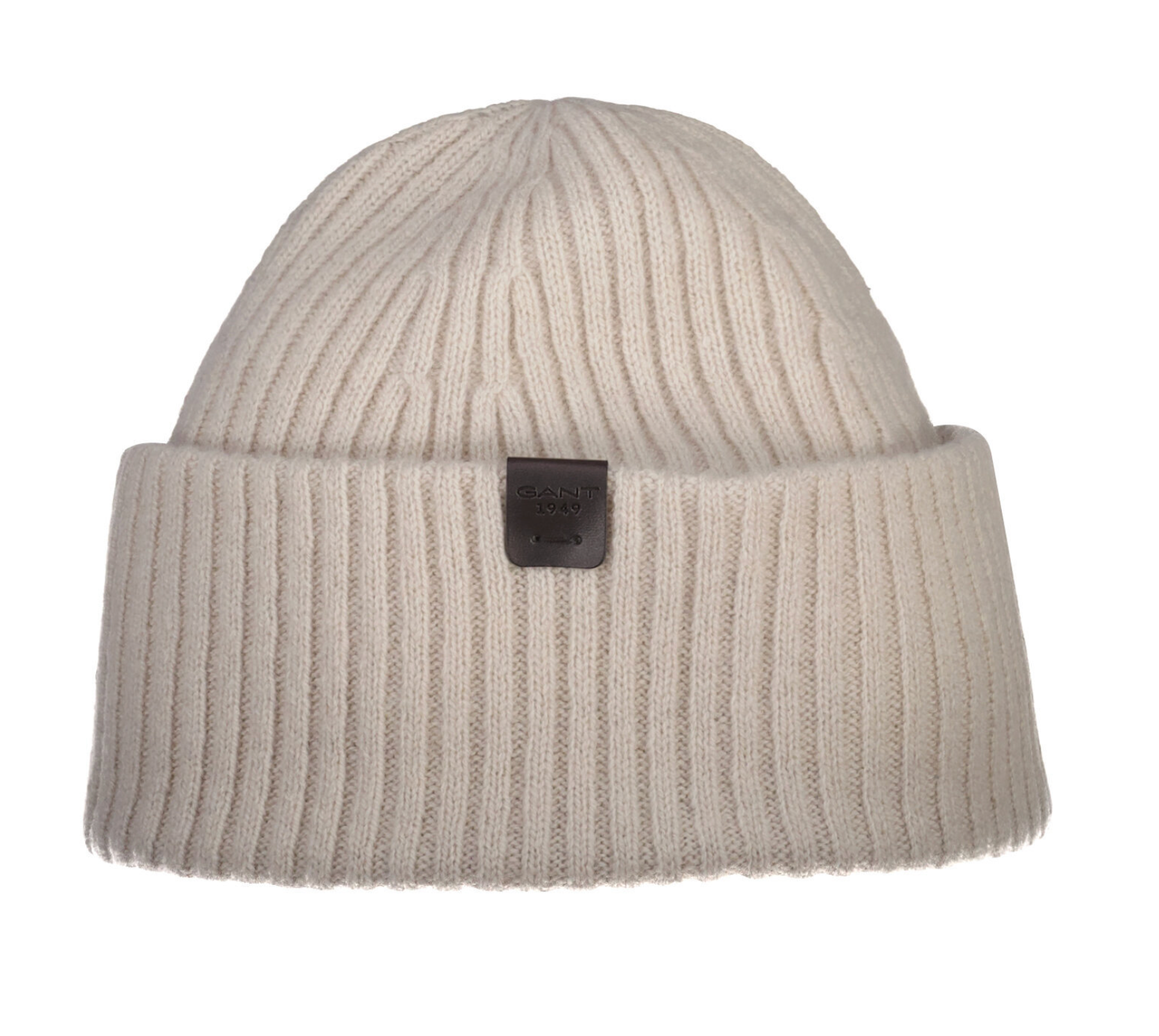 Clay Beige Gant Lambswool Beanie