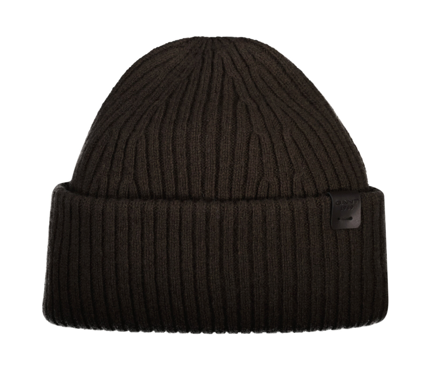 Black/brown Gant Lambswool Beanie