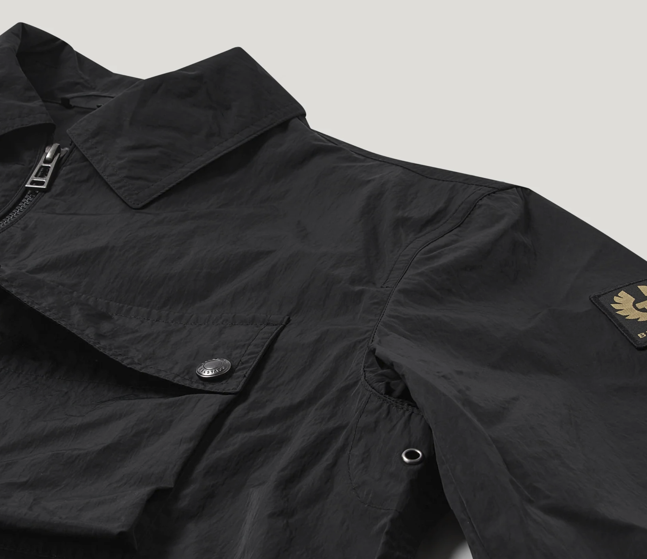 Black Belstaff "TOURER" Overshirt