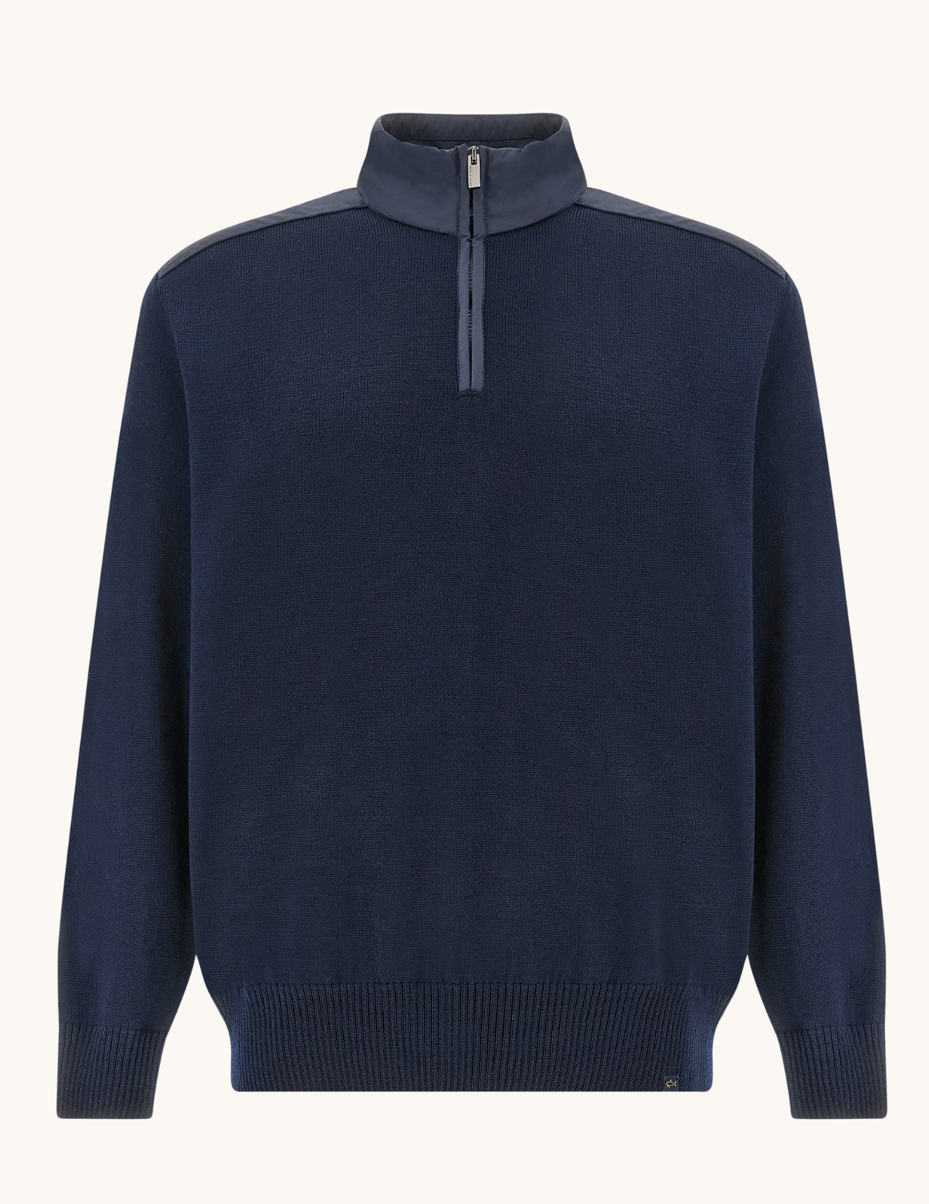 Navy Paul & Shark 1/4 Zip knitwear