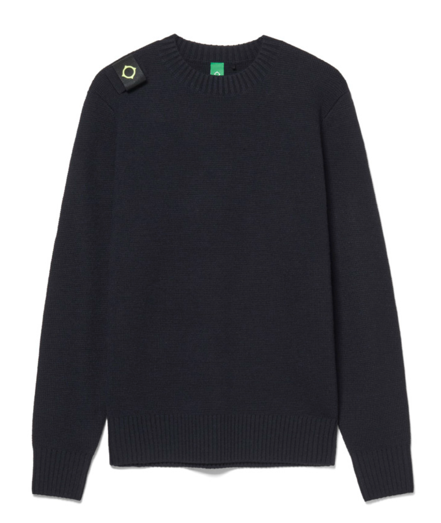 Dark Navy "Oka" Crew Knit