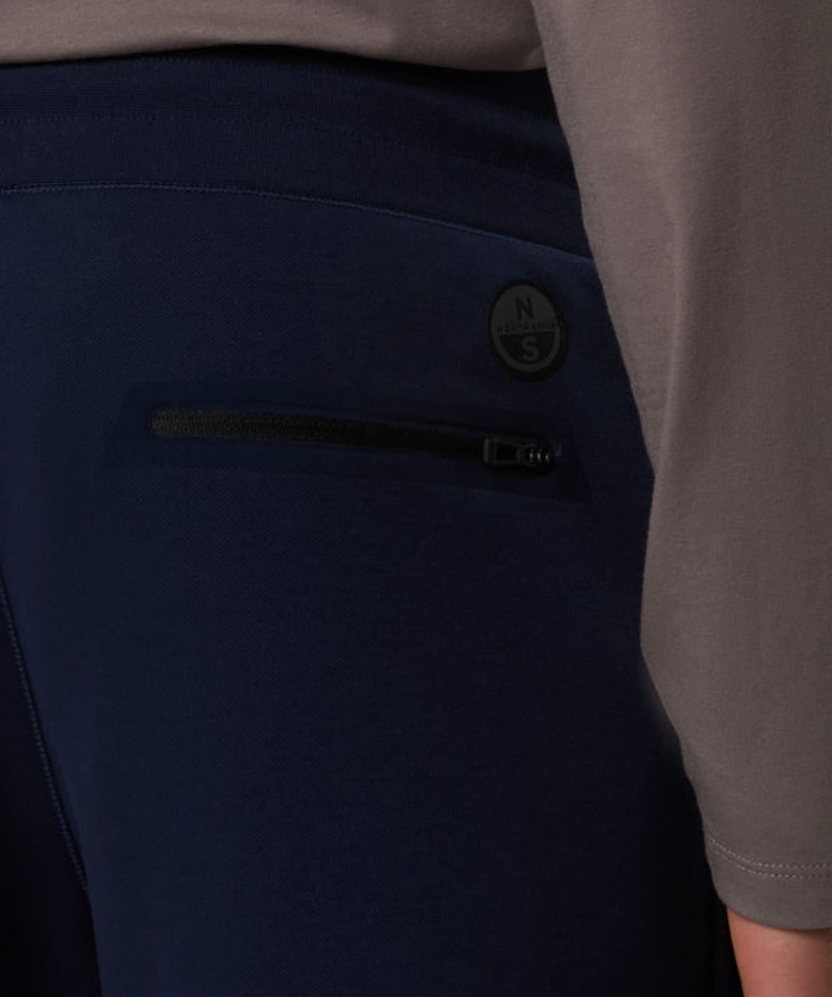 Navy North Sails Pique Scuba Sweatpants