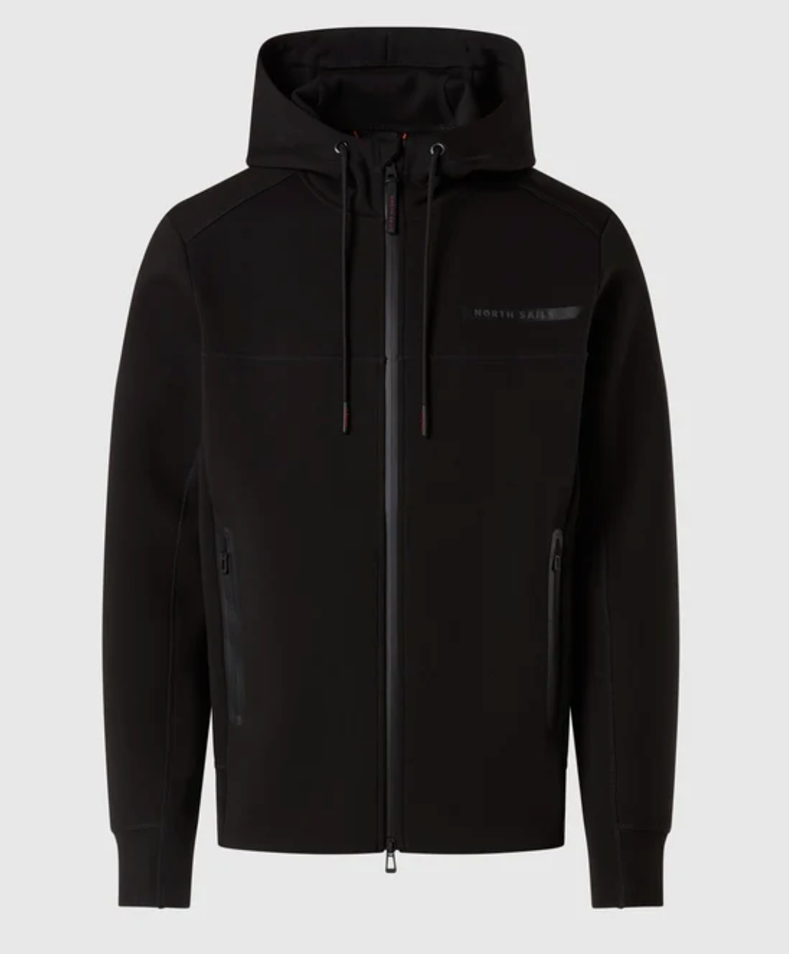 Black North Sails North Tech Zip Hoodie