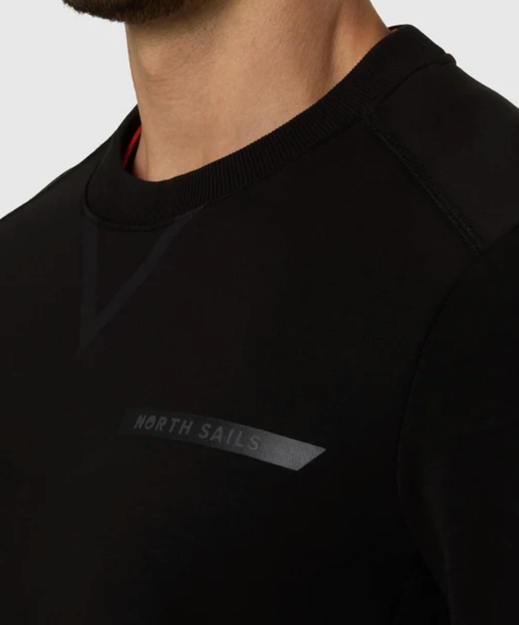 Black North Sails North Tech Sweatshirt