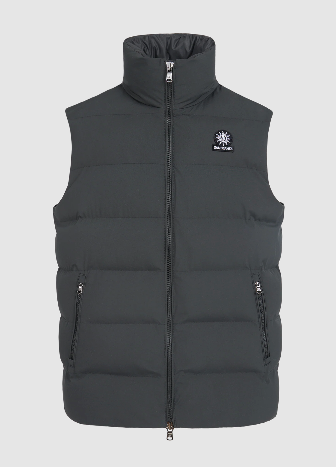 Charcoal Sandbanks "CLIFFTOP" Gilet