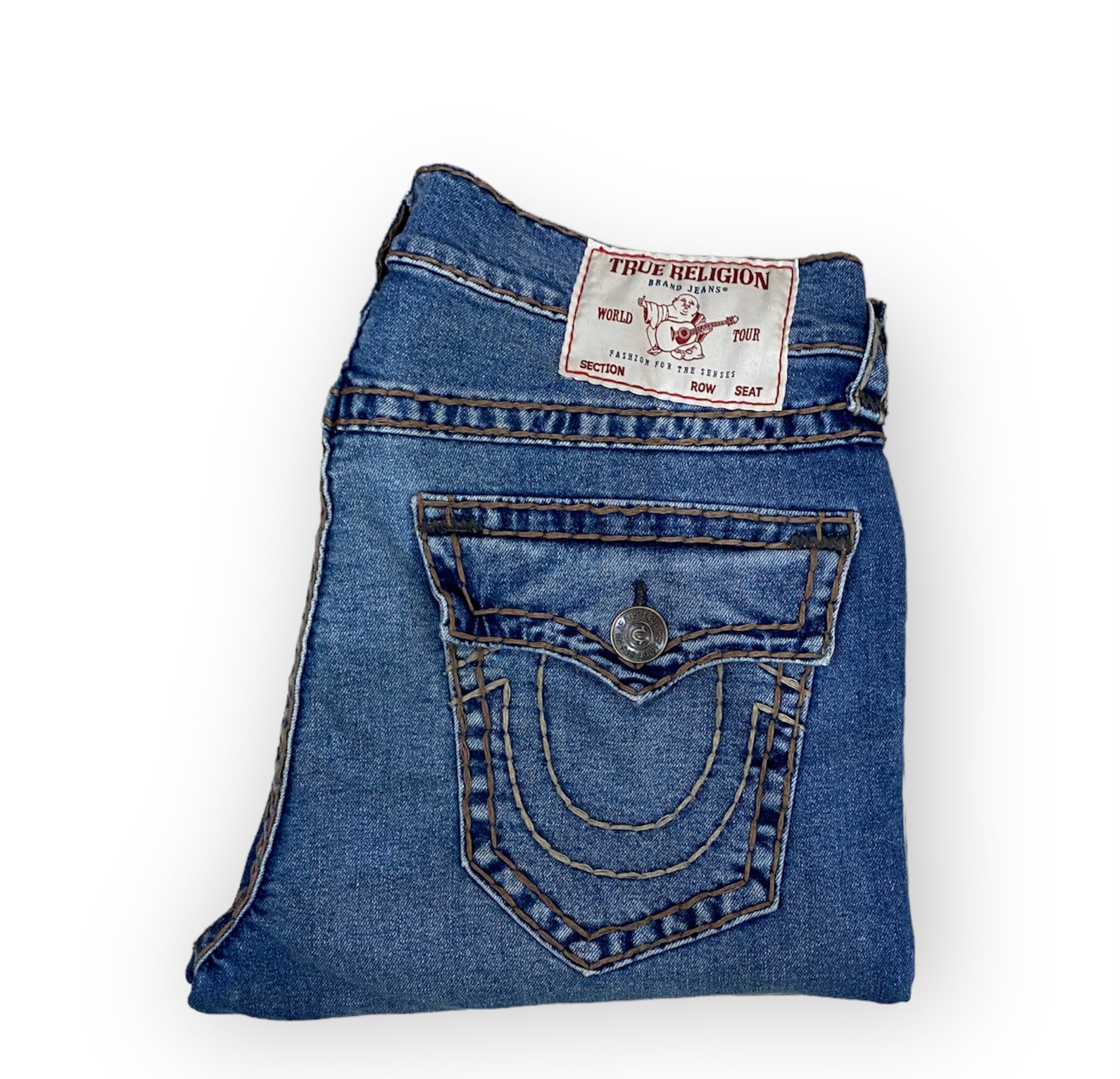 True Religion Rocco Super T Flap Pocket Jeans