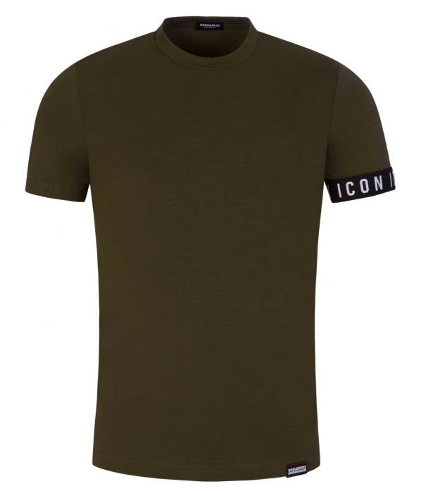 DSquared2 "Iconic" T-Shirt Khaki