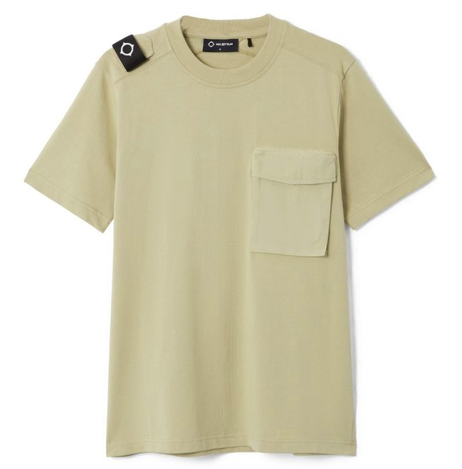 MA.Strum "Cargo Pocket " T-Shirt Tea Green