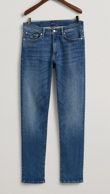 Gant "MAXEN" Extra Slim Active Recover Jeans Mid Blue Worn In