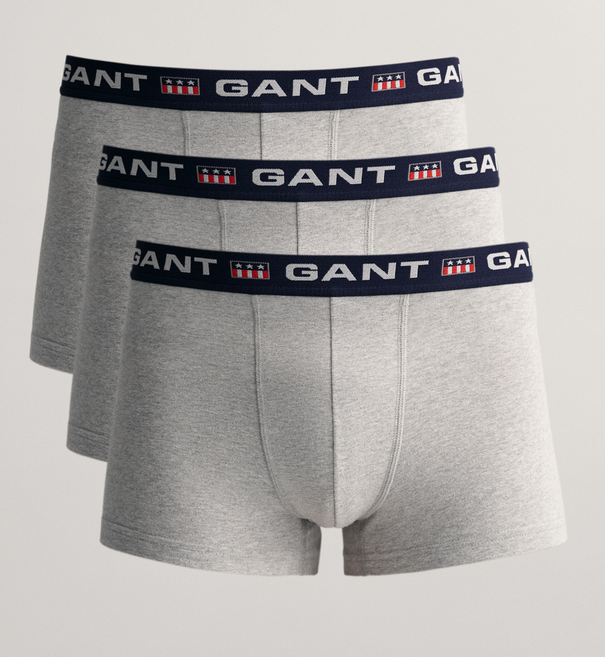 Gant Retro Shield Cotton Trunk Light Grey Melange