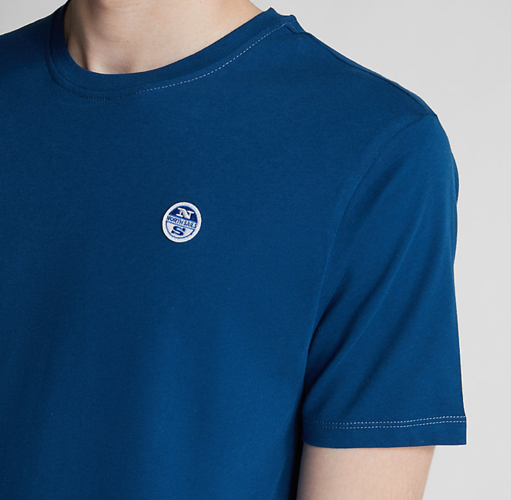 North Sails Classic Small Logo T-Shirt ocean Blue
