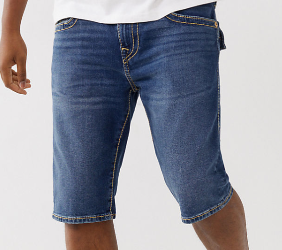 True religion jean shorts mens hot sale