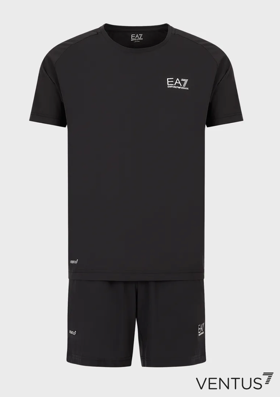 EA7 T-shirt / Shorts Set Black