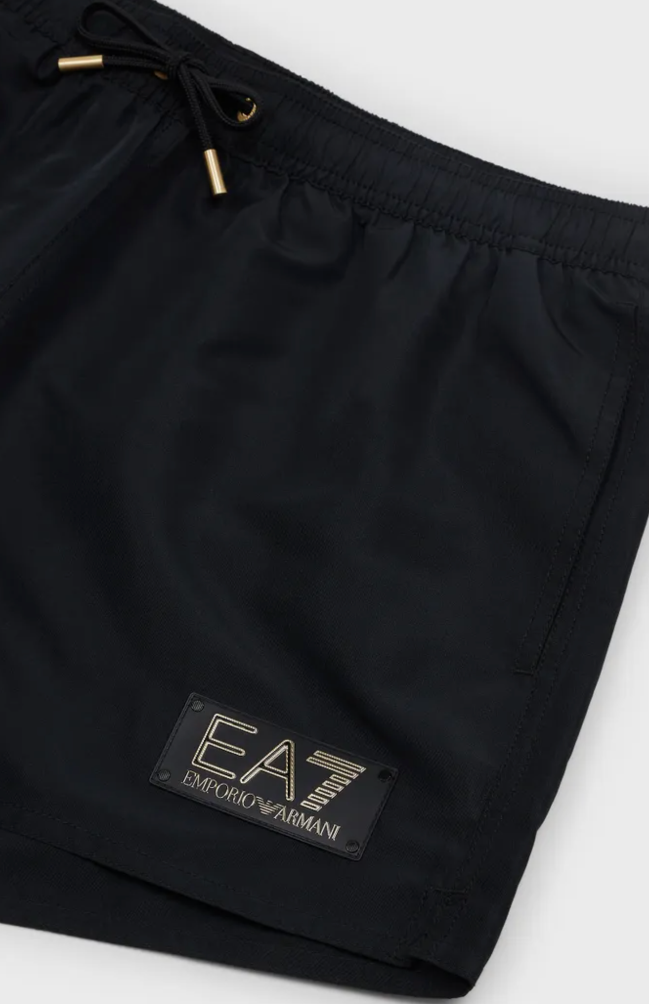 EA7 By Emporio Armani Gold Label Swim Shorts Black