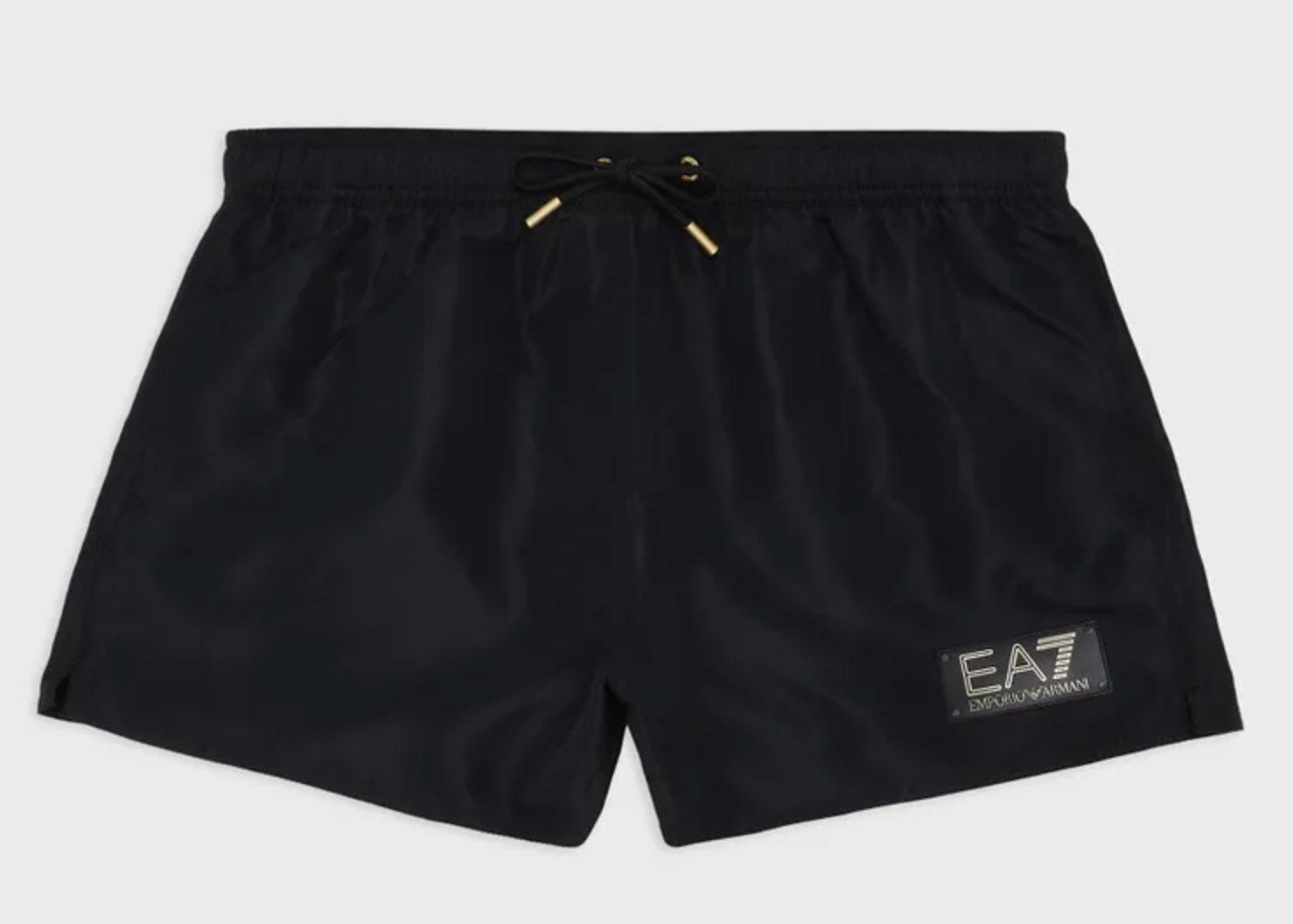 EA7 By Emporio Armani Gold Label Swim Shorts Black