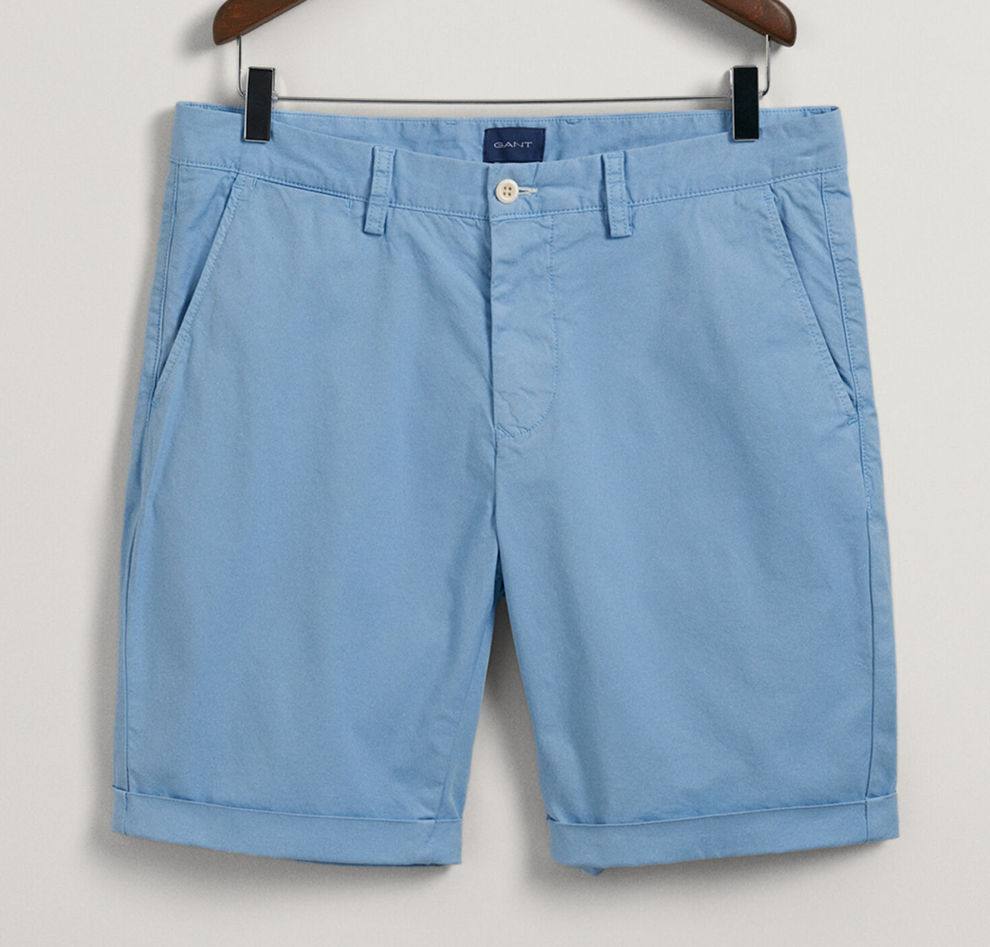 Gant "Allister" Sunfaded Chino Shorts Gentle Blue