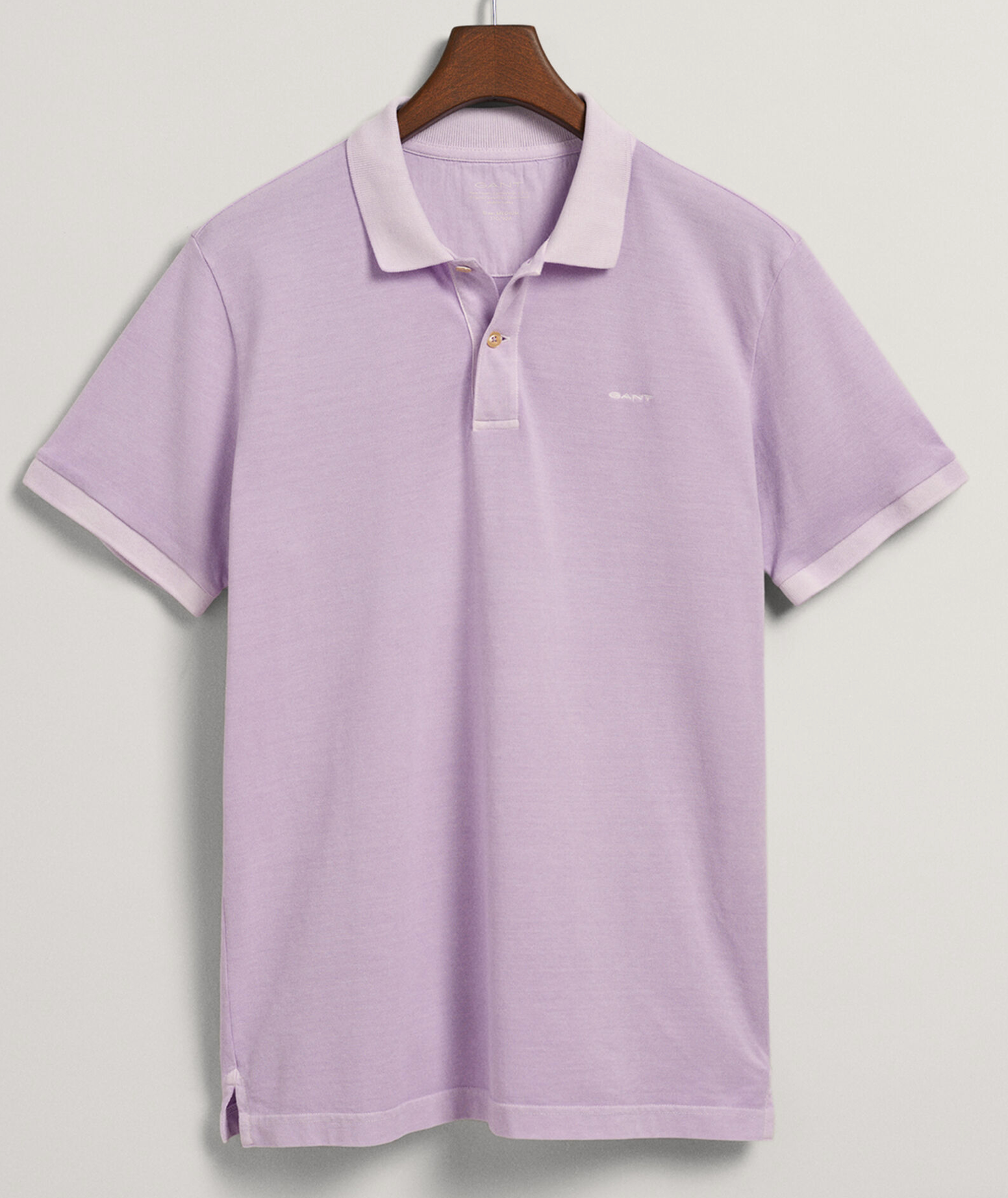 Gant Sunfaded Polo Shirt Soothing Lilac