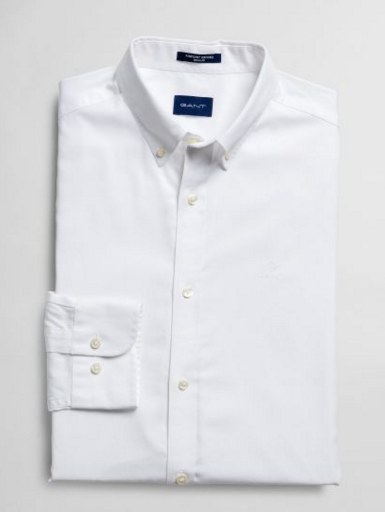 Gant " Pinpoint Oxford" Shirt White