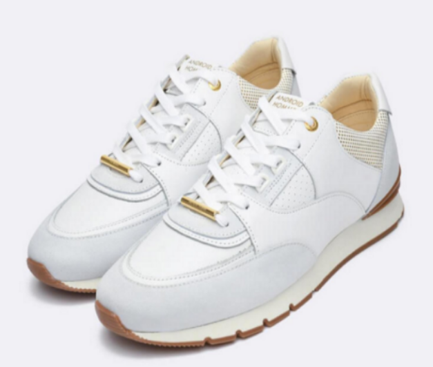 Android Homme 'BELTER 2.0' Luxury Runner Ghost White Gold